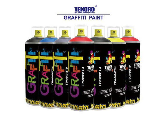 Non-Toxic Antiseptic Low Odor Graffiti Spray Paint for Versatile Substrates