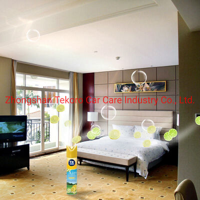 Tekoro Hava Freshener Aerosol Spray, Çeşitli Kullanımlar İçin Doğal Parfümlü ve CE, RoHS, SGS, GMP Sertifikalı