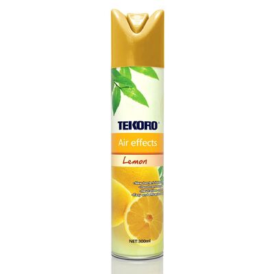 Tekoro Doğal Parfüm Hava Freshener CE, RoHS, SGS, GMP Sertifikası ile Ev Aerosol Spreyi 250ml veya 300ml Kapasite
