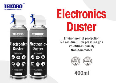 Hızlı ve Verimli Temizleme Propellant Gazlı Tüm Plastiklerde Elektronik Duster Güvenli